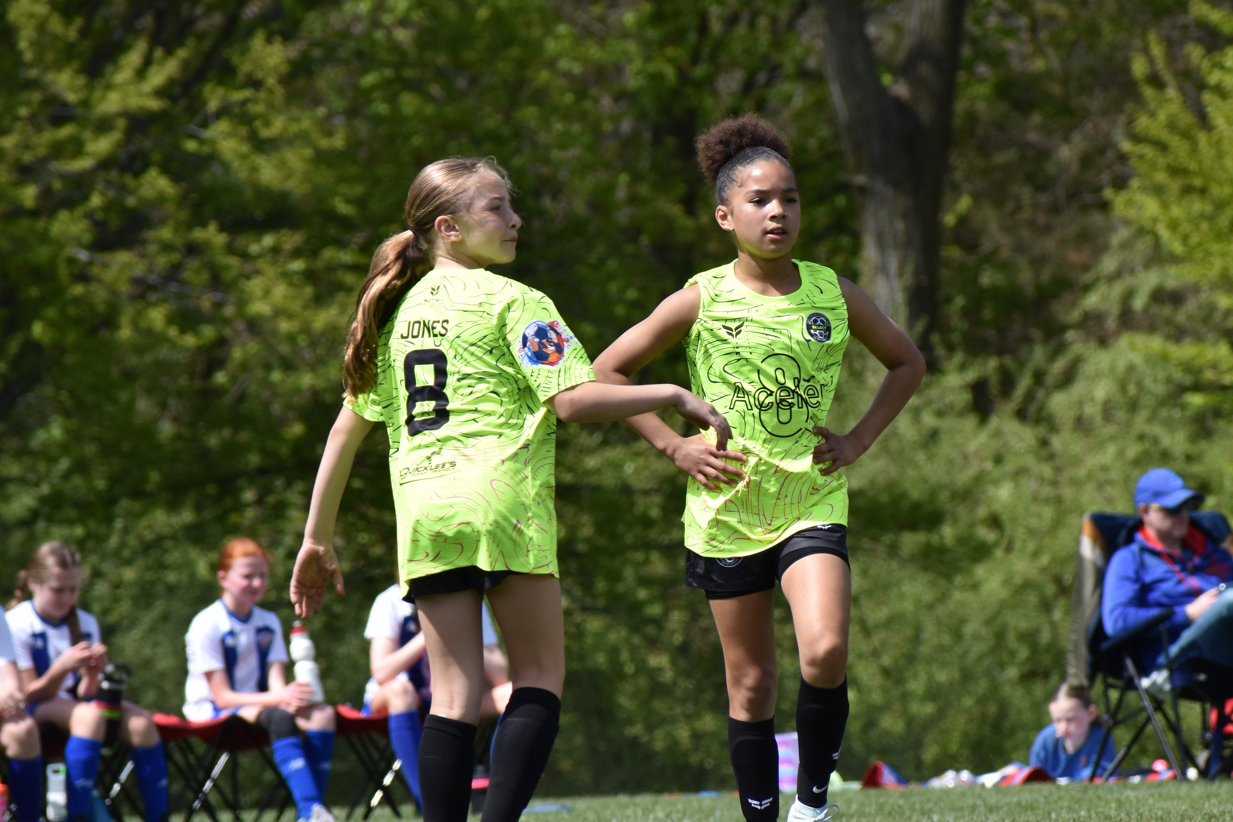 Aceler8 FC players in action