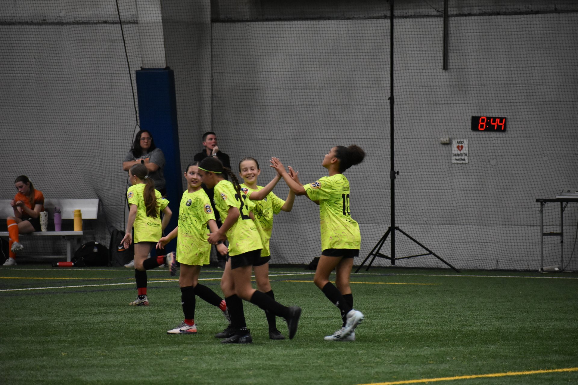 Aceler8 FC players in action